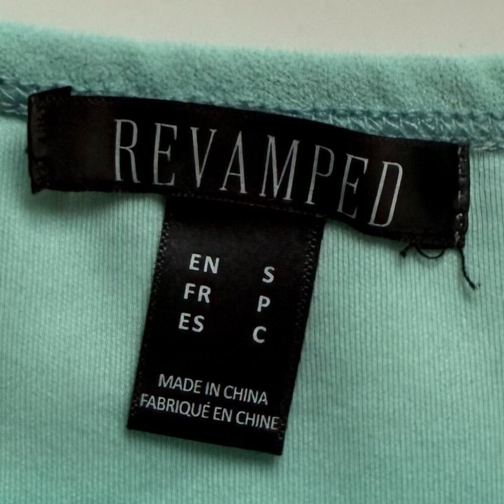 ReVamped | Mini Dress | Small | Baby Blue | High Stretch Bodycon - Picture 6 of 7